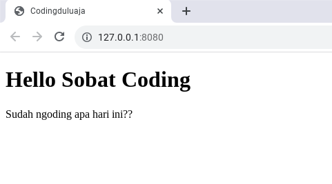 tampilan browser