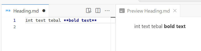 markdown bold